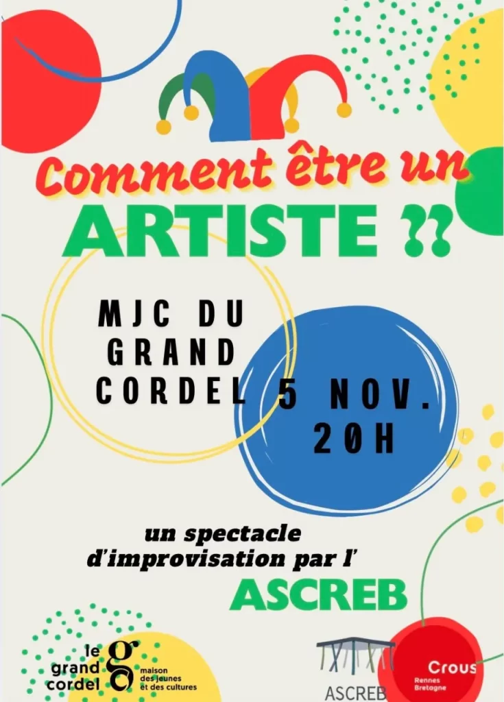 Spectacle impro comment être un artiste
